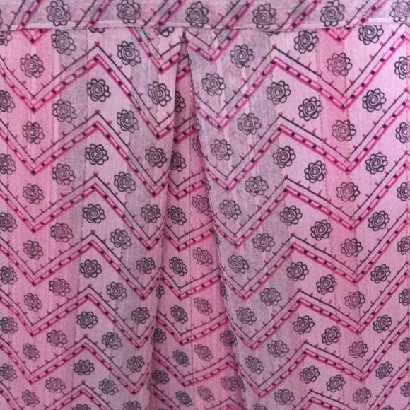 ⚡️Host Pick⚡️Esqualo Womens Pink Blouse Size US 8 - Picture 7 of 12